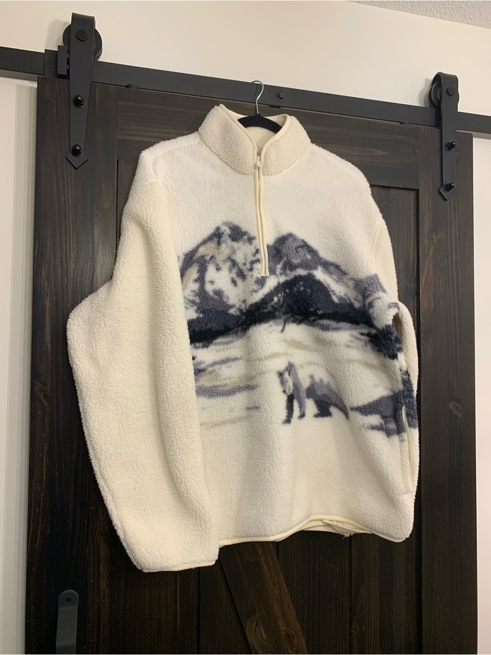 Old Navy Unisex Sherpa Half-Zip Pullover